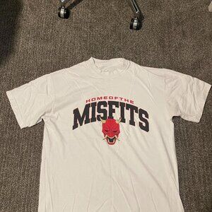 Home of the Misfits white gym tshirt